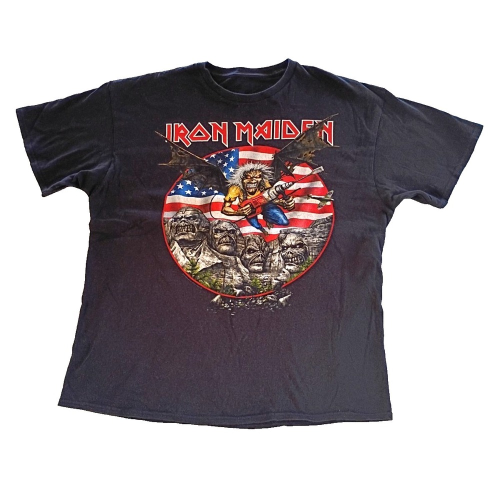 Iron Maiden "Legacy of the Beast" USA Tour 2019 Black T-Shirt Size XL